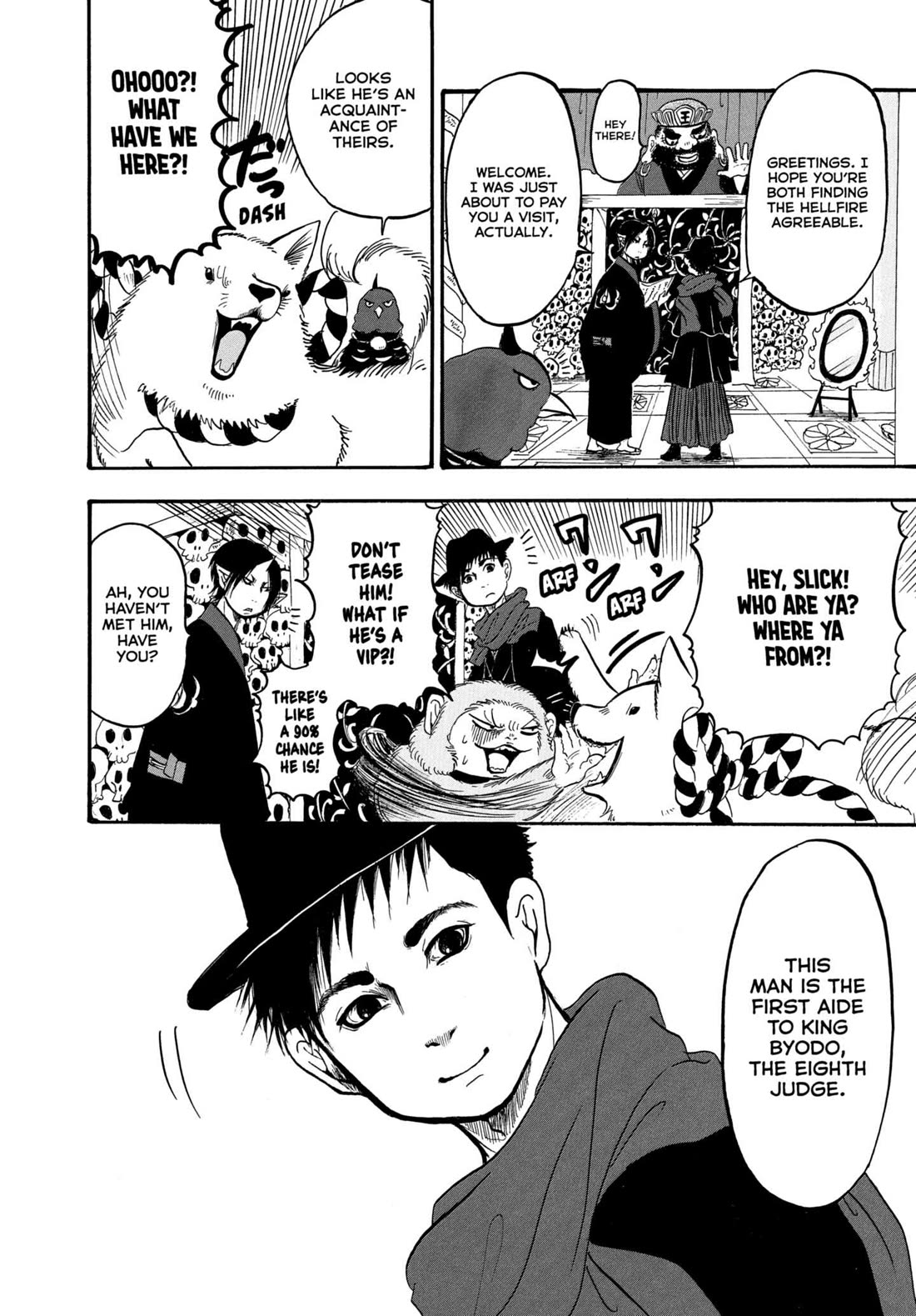 Hoozuki no Reitetsu Chapter 239 page 4 - Chapter 239: GENTLEMAN