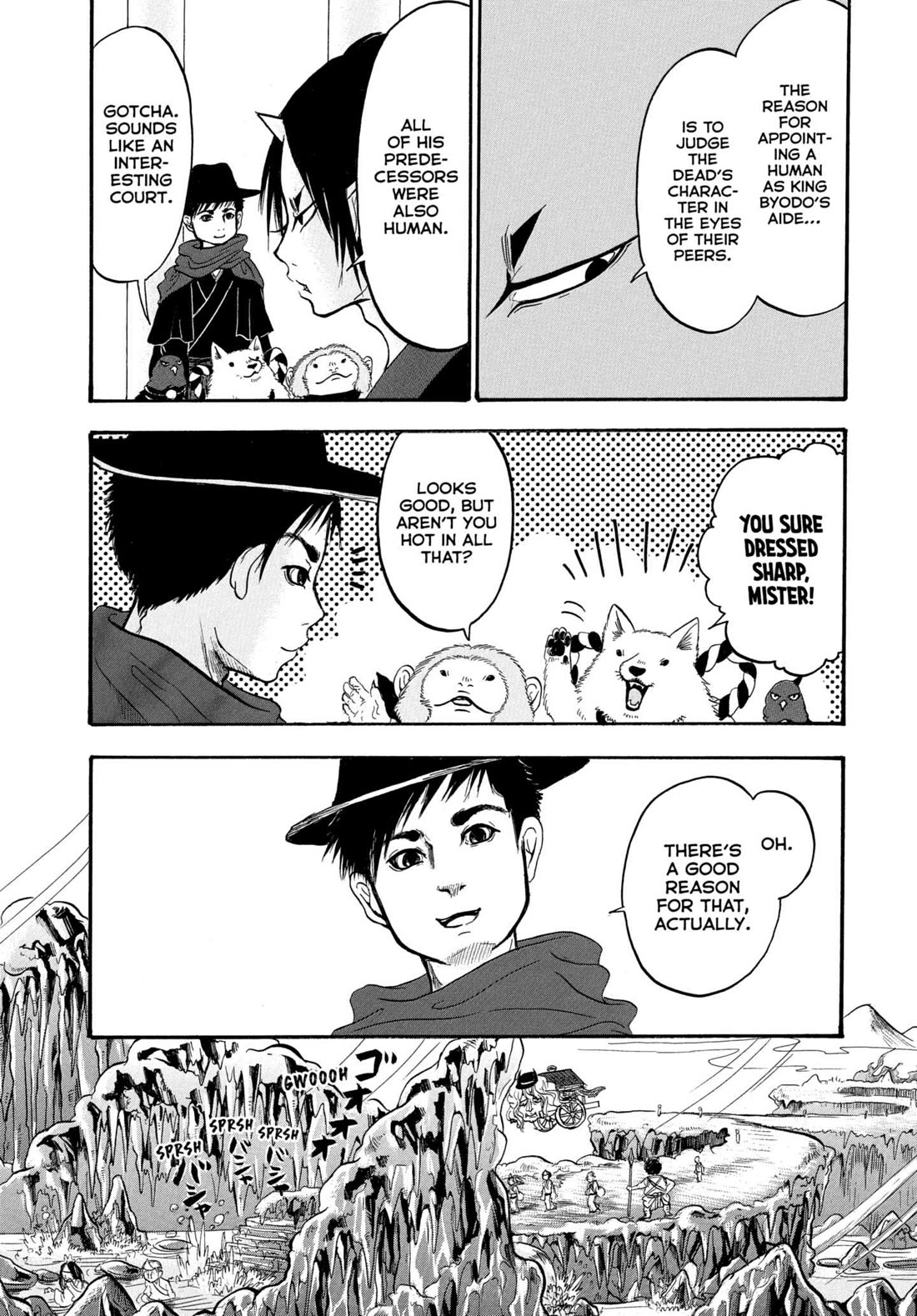 Hoozuki no Reitetsu Chapter 239 page 8 - Chapter 239: GENTLEMAN