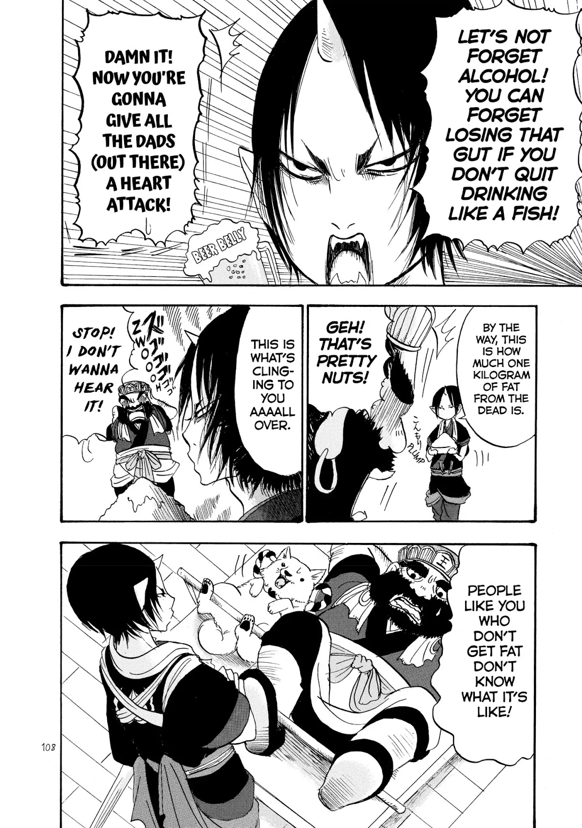 Hoozuki no Reitetsu Chapter 27 page 6 - Chapter 27: DIETS ARE HELLISH