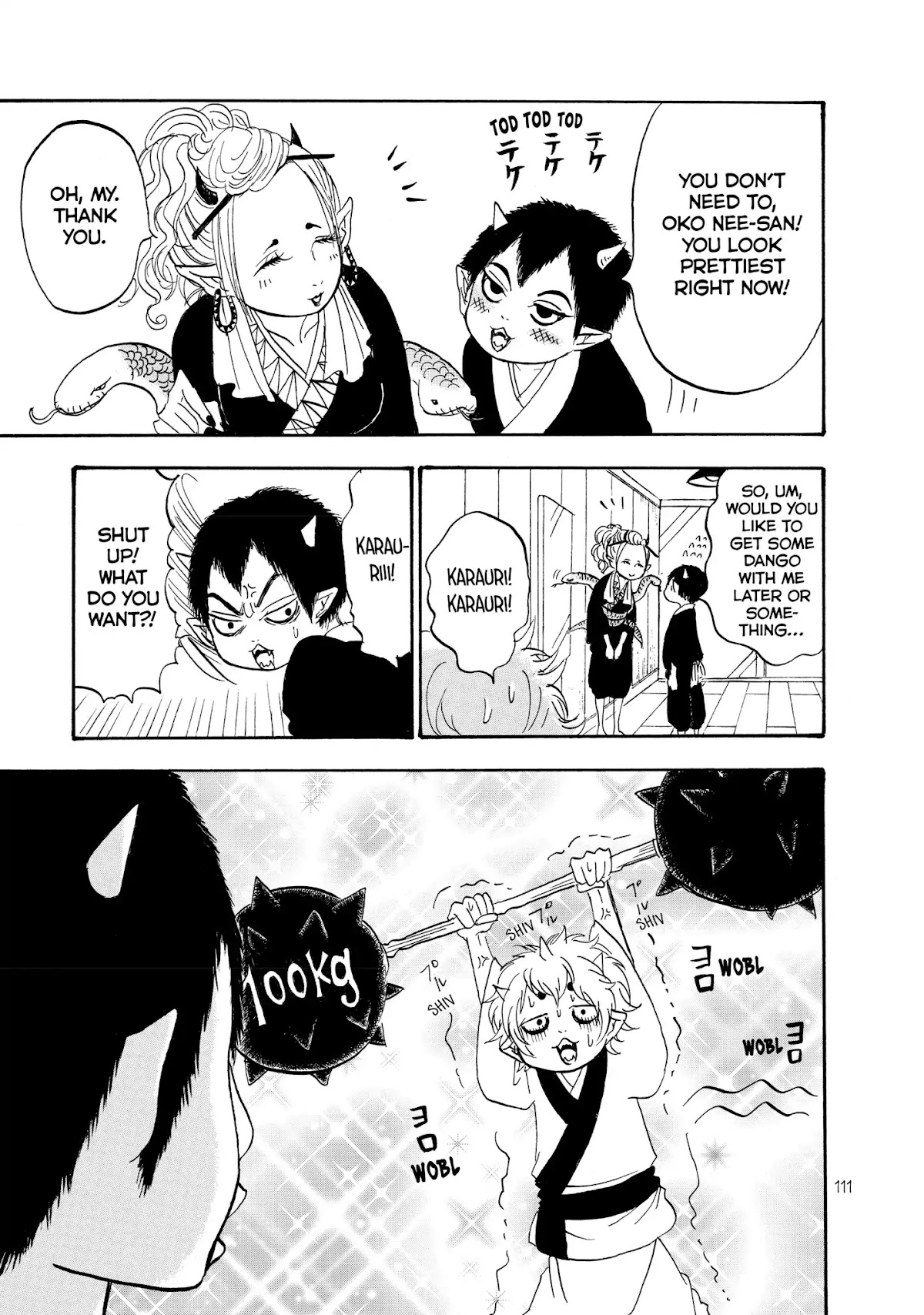 Hoozuki no Reitetsu Chapter 27 page 9 - Chapter 27: DIETS ARE HELLISH