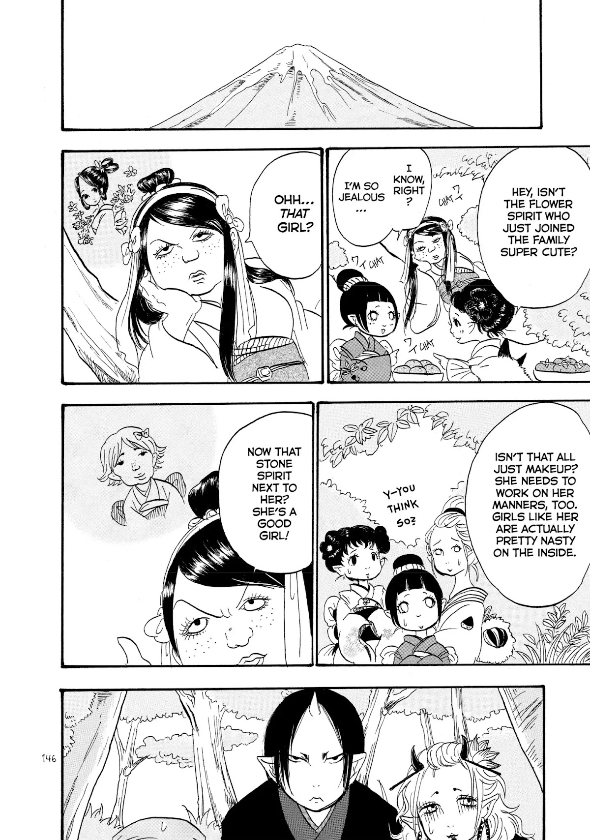 Hoozuki no Reitetsu Chapter 29 page 10 - Chapter 29: THE MOUNTAIN SISTERS' MORASS