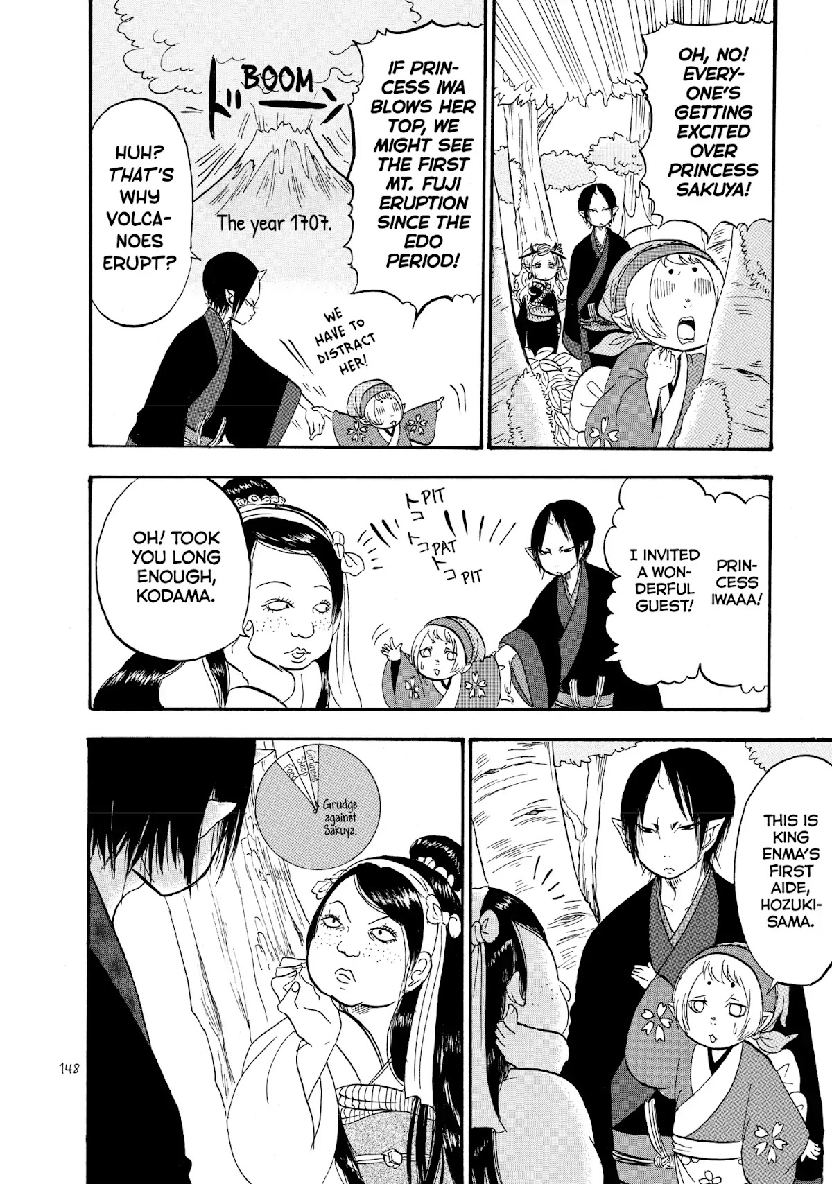 Hoozuki no Reitetsu Chapter 29 page 12 - Chapter 29: THE MOUNTAIN SISTERS' MORASS