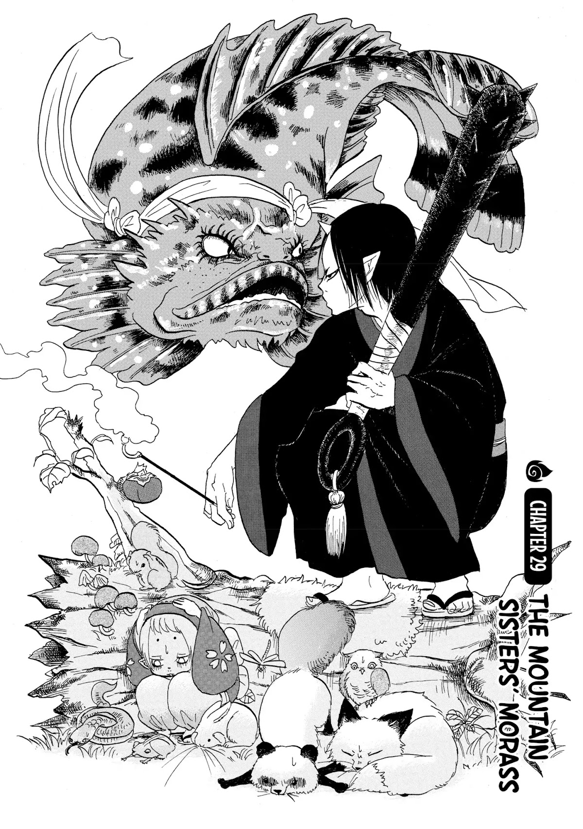 Hoozuki no Reitetsu Chapter 29 page 2 - Chapter 29: THE MOUNTAIN SISTERS' MORASS