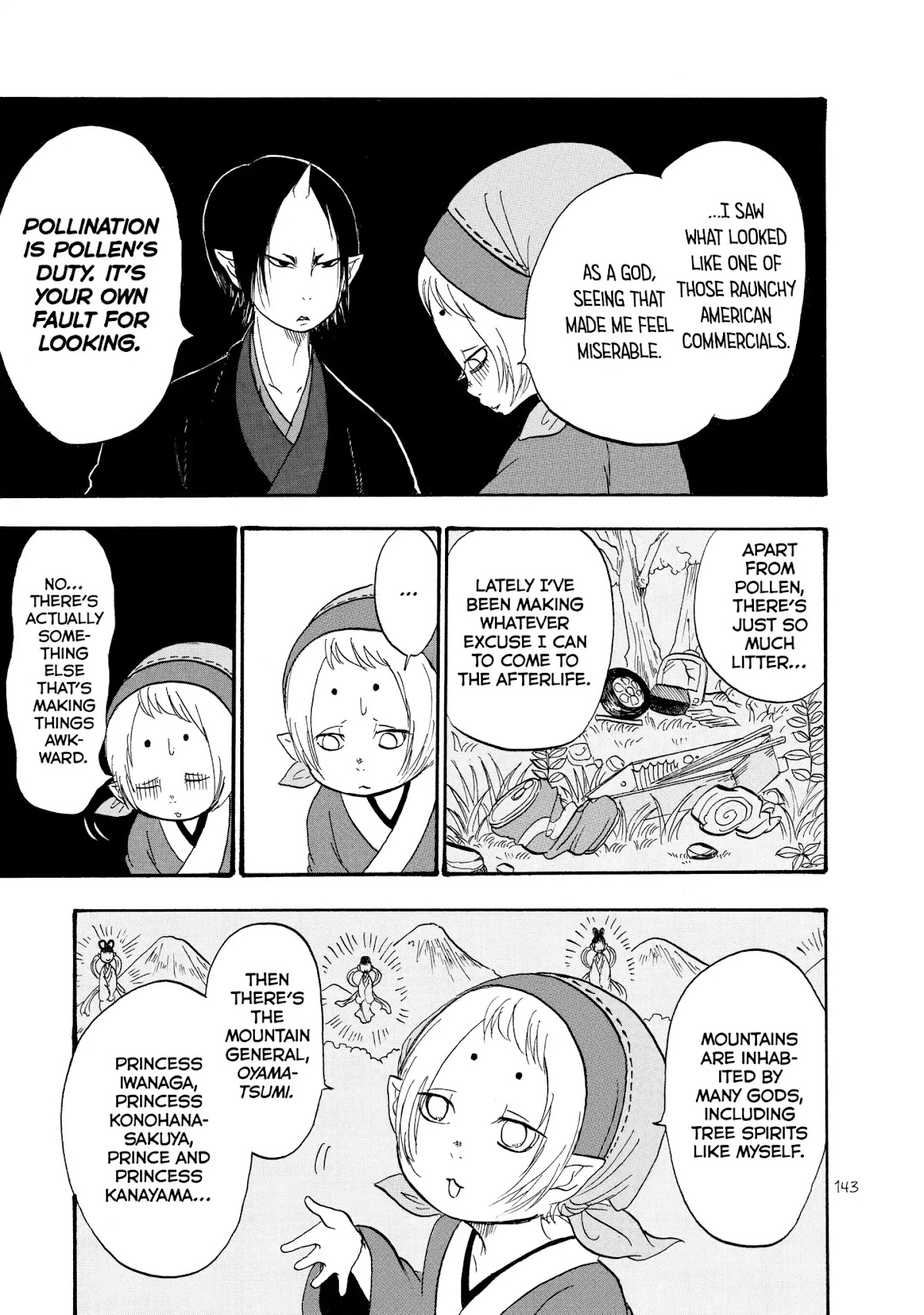 Hoozuki no Reitetsu Chapter 29 page 7 - Chapter 29: THE MOUNTAIN SISTERS' MORASS