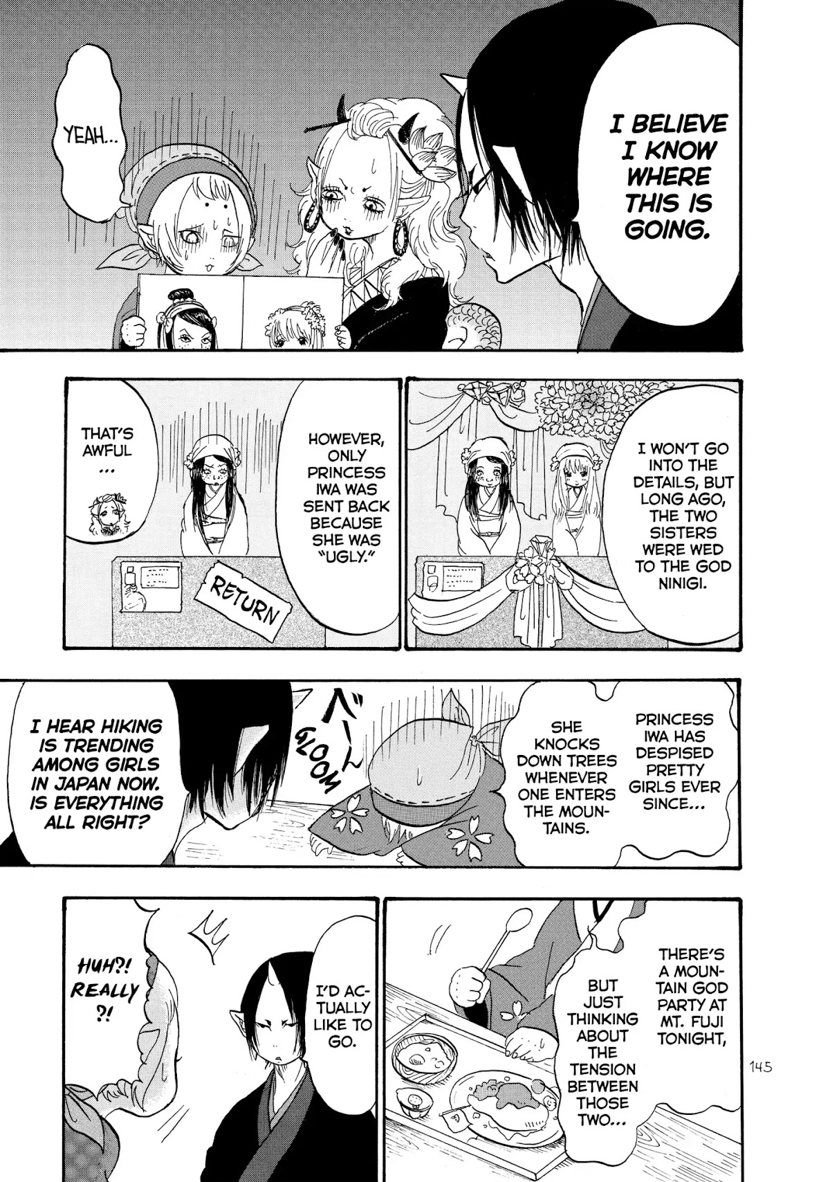 Hoozuki no Reitetsu Chapter 29 page 9 - Chapter 29: THE MOUNTAIN SISTERS' MORASS
