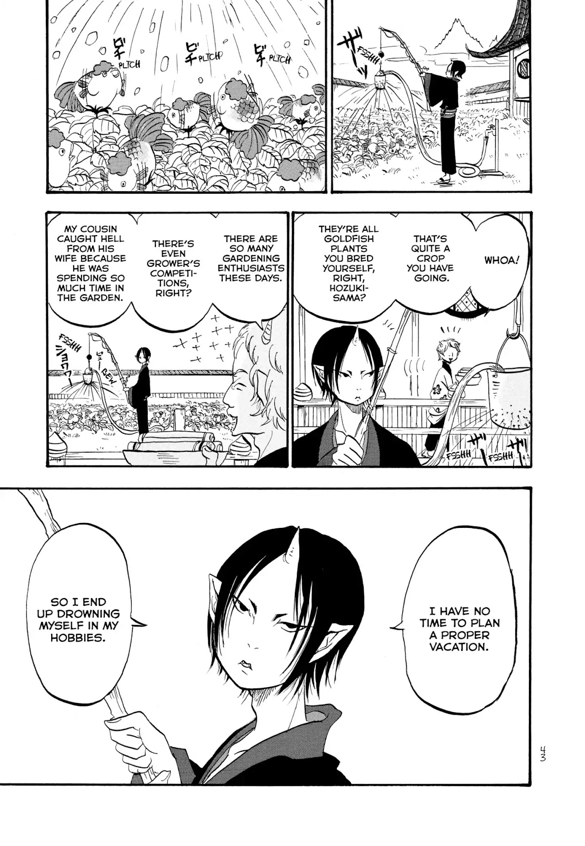 Hoozuki no Reitetsu Chapter 3 page 3 - Chapter 3 : Strange Discovery in Hell