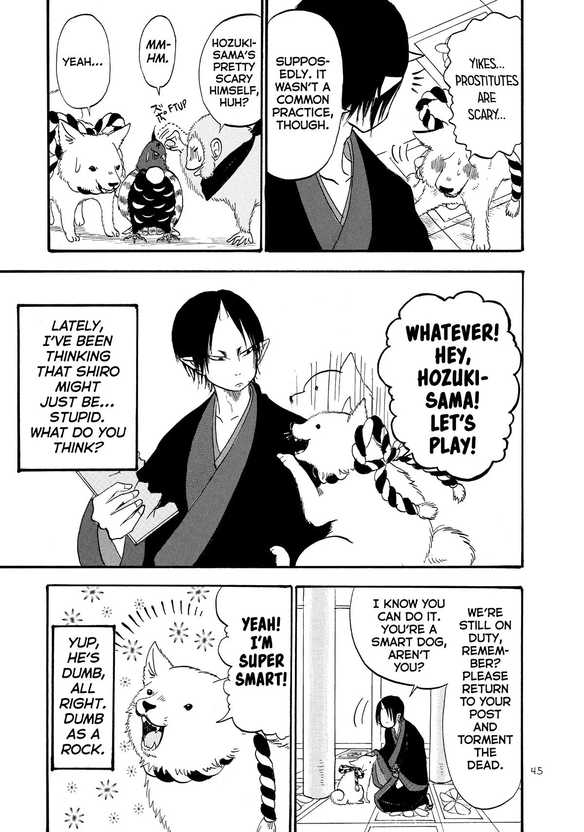 Hoozuki no Reitetsu Chapter 50 page 11 - Chapter 50
