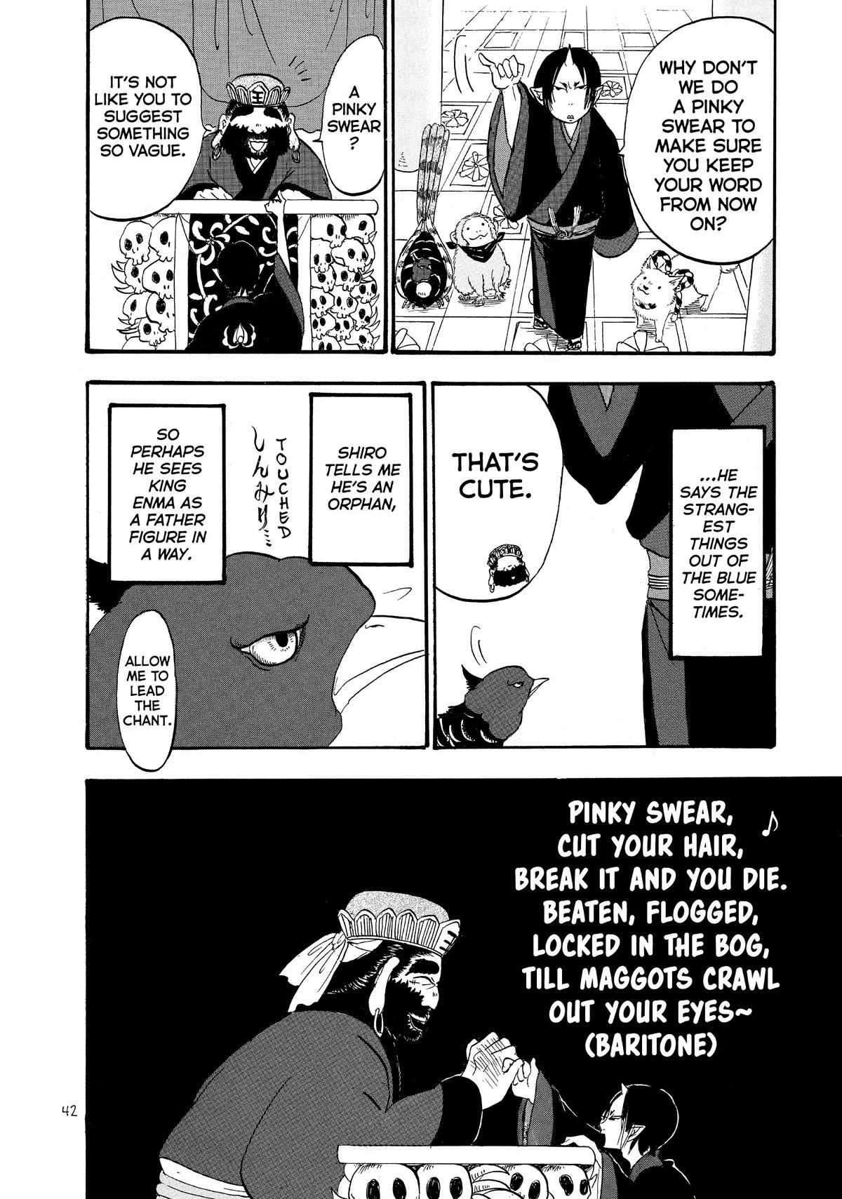 Hoozuki no Reitetsu Chapter 50 page 8 - Chapter 50