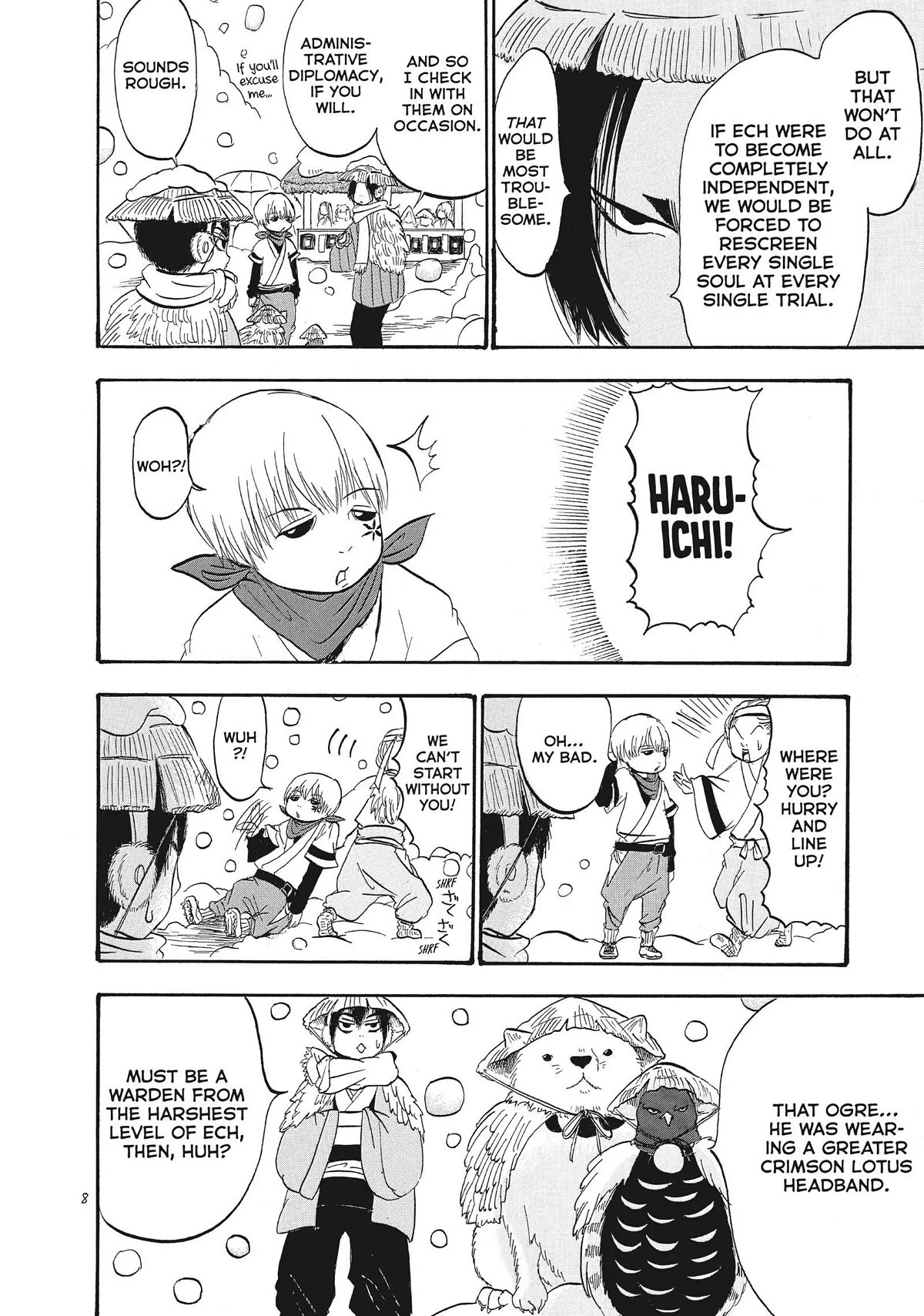 Hoozuki no Reitetsu Chapter 57 page 9 - Chapter 57