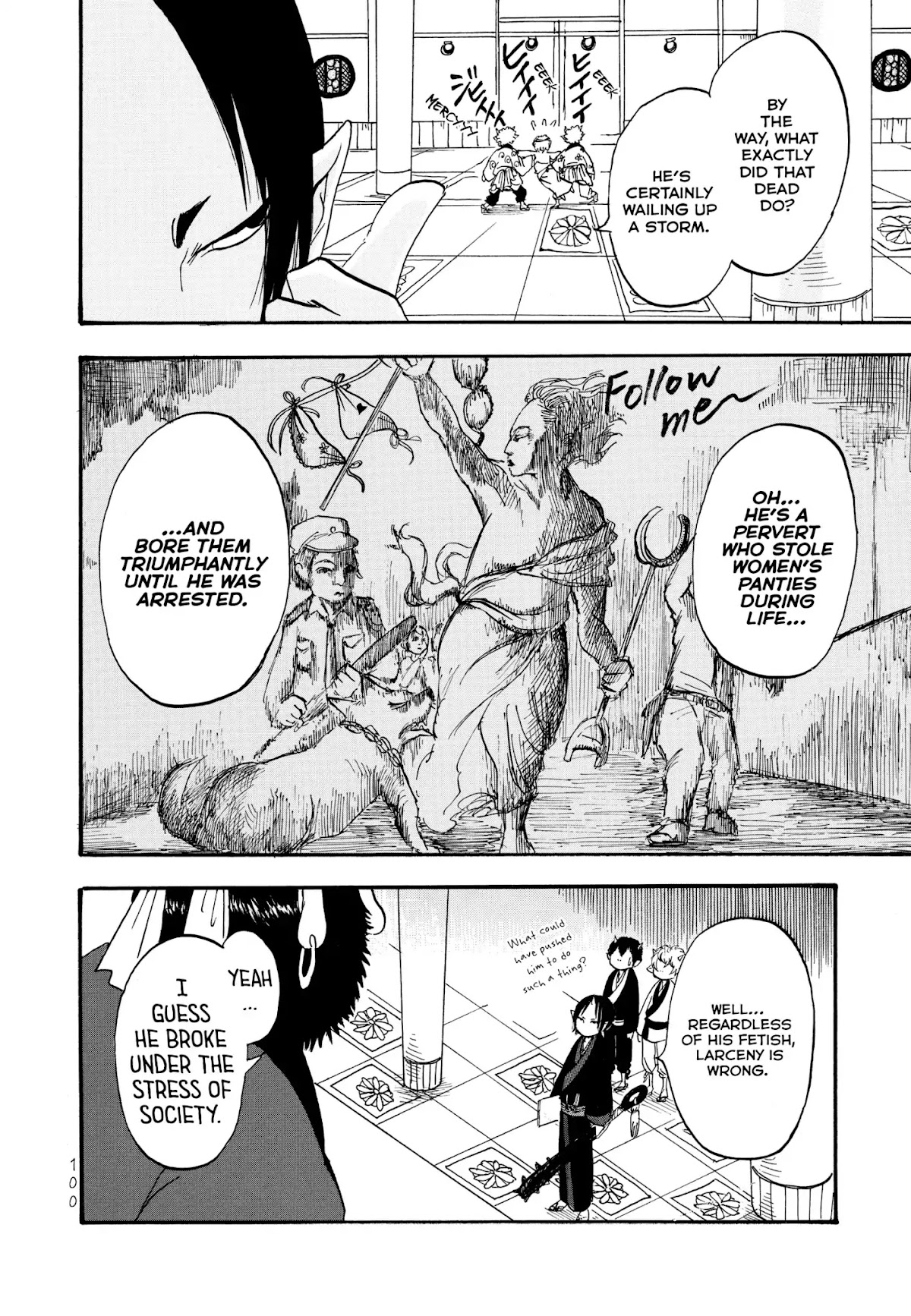 Hoozuki no Reitetsu Chapter 6 page 10 - Chapter 6: OGRES, UNDERWEAR, AND CRABS