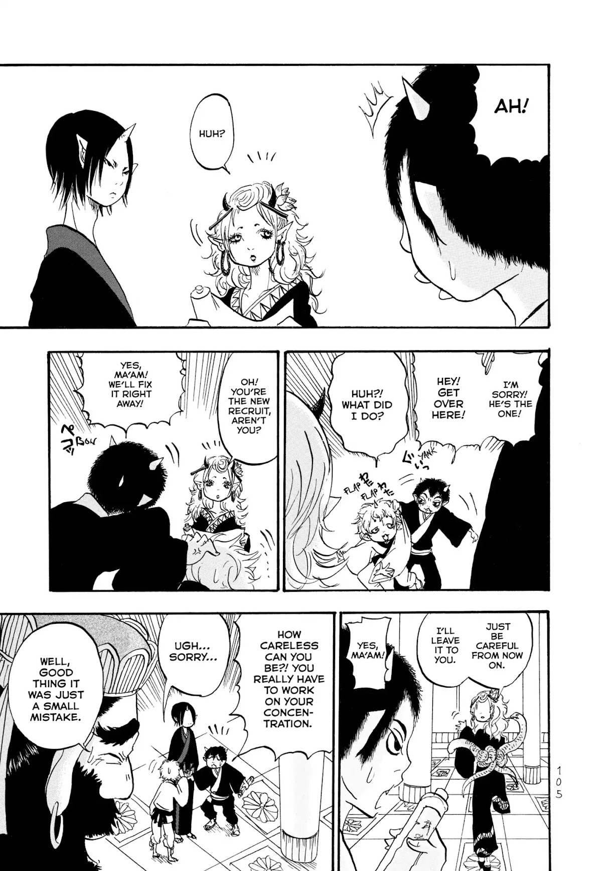 Hoozuki no Reitetsu Chapter 6 page 15 - Chapter 6: OGRES, UNDERWEAR, AND CRABS