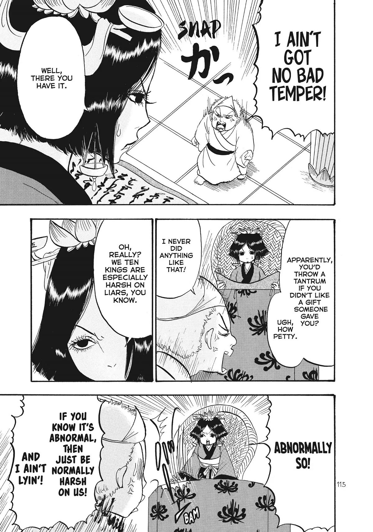 Hoozuki no Reitetsu Chapter 63 page 13 - Chapter 63