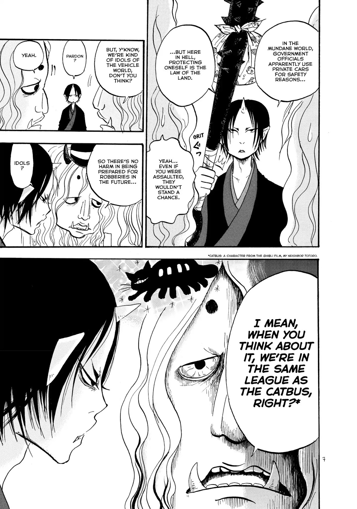 Hoozuki no Reitetsu Chapter 7 page 8 - Chapter 7: HELL'S YOTSUYA TAXI KAIDAN
