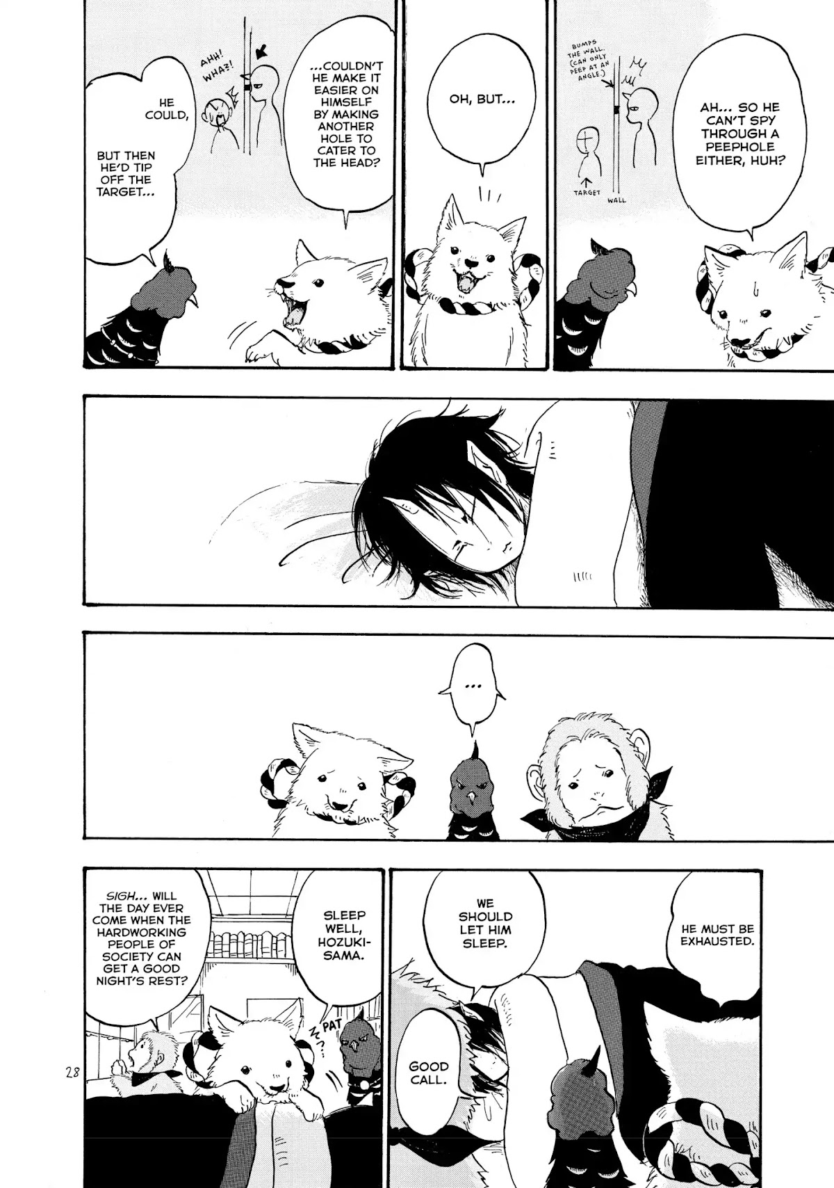 Hoozuki no Reitetsu Chapter 8 page 10 - Chapter 8: THREE DEAD ANIMALS!