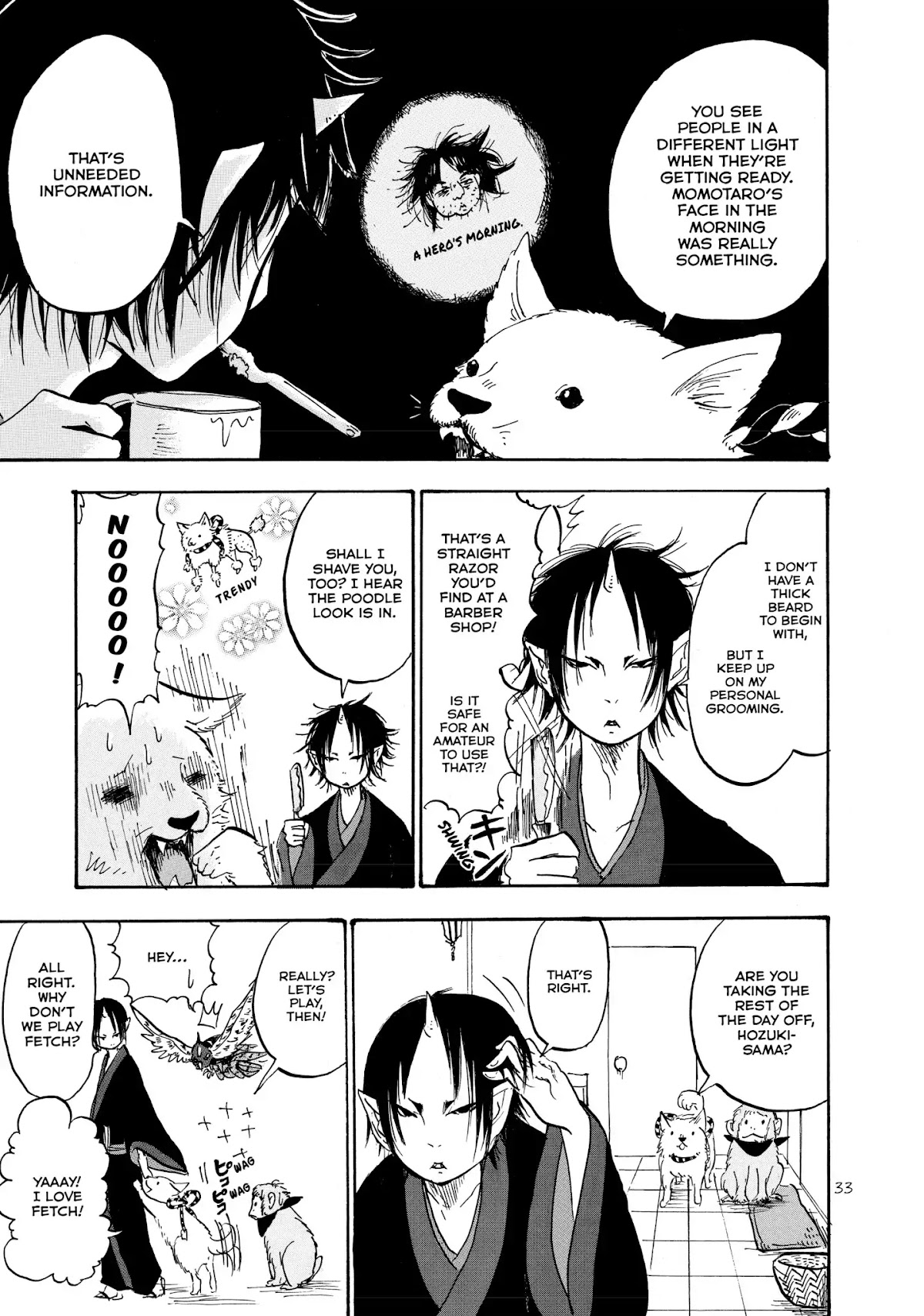 Hoozuki no Reitetsu Chapter 8 page 15 - Chapter 8: THREE DEAD ANIMALS!