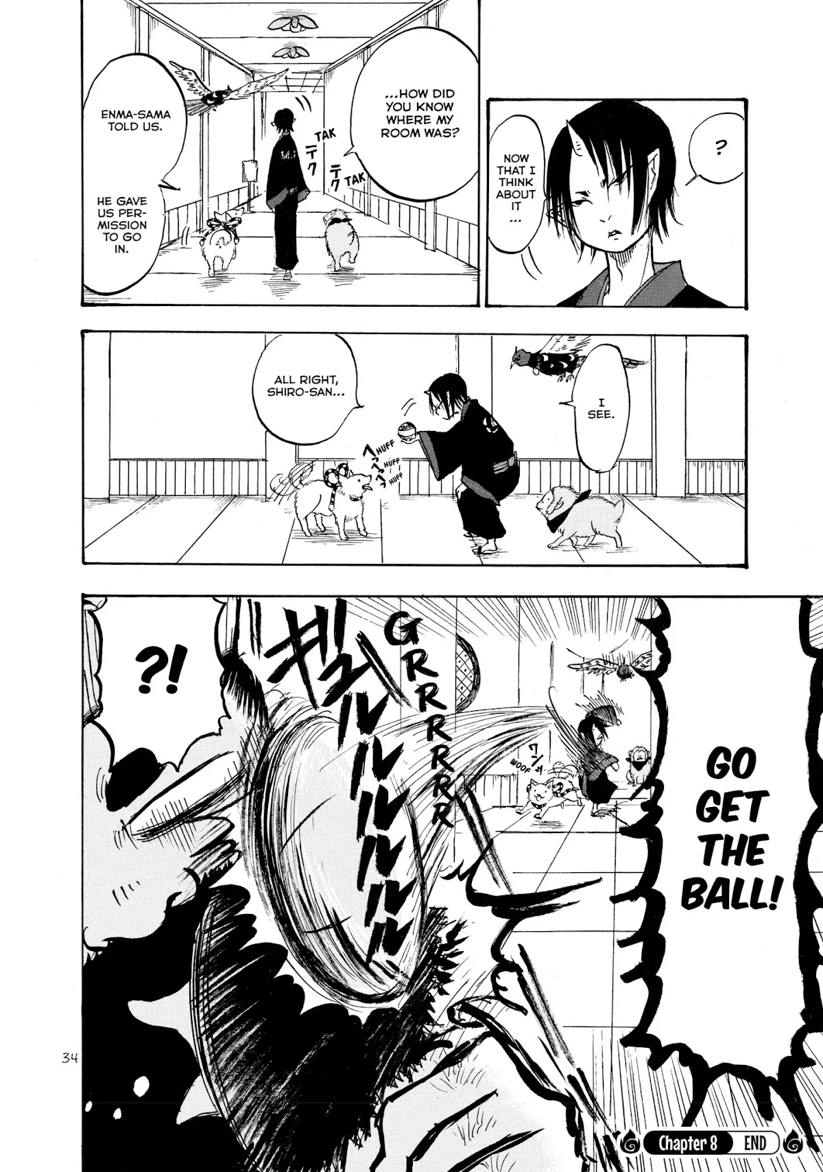 Hoozuki no Reitetsu Chapter 8 page 16 - Chapter 8: THREE DEAD ANIMALS!