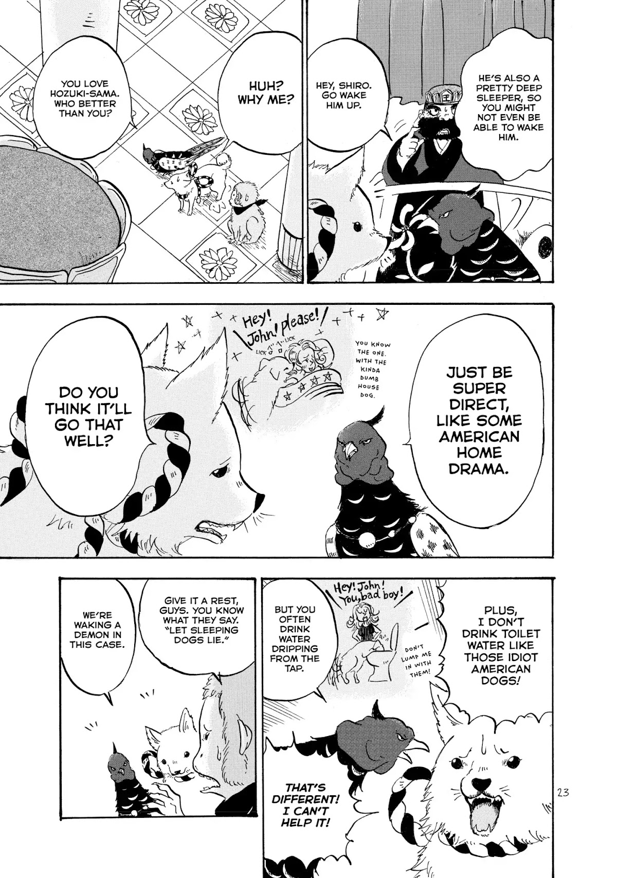 Hoozuki no Reitetsu Chapter 8 page 5 - Chapter 8: THREE DEAD ANIMALS!