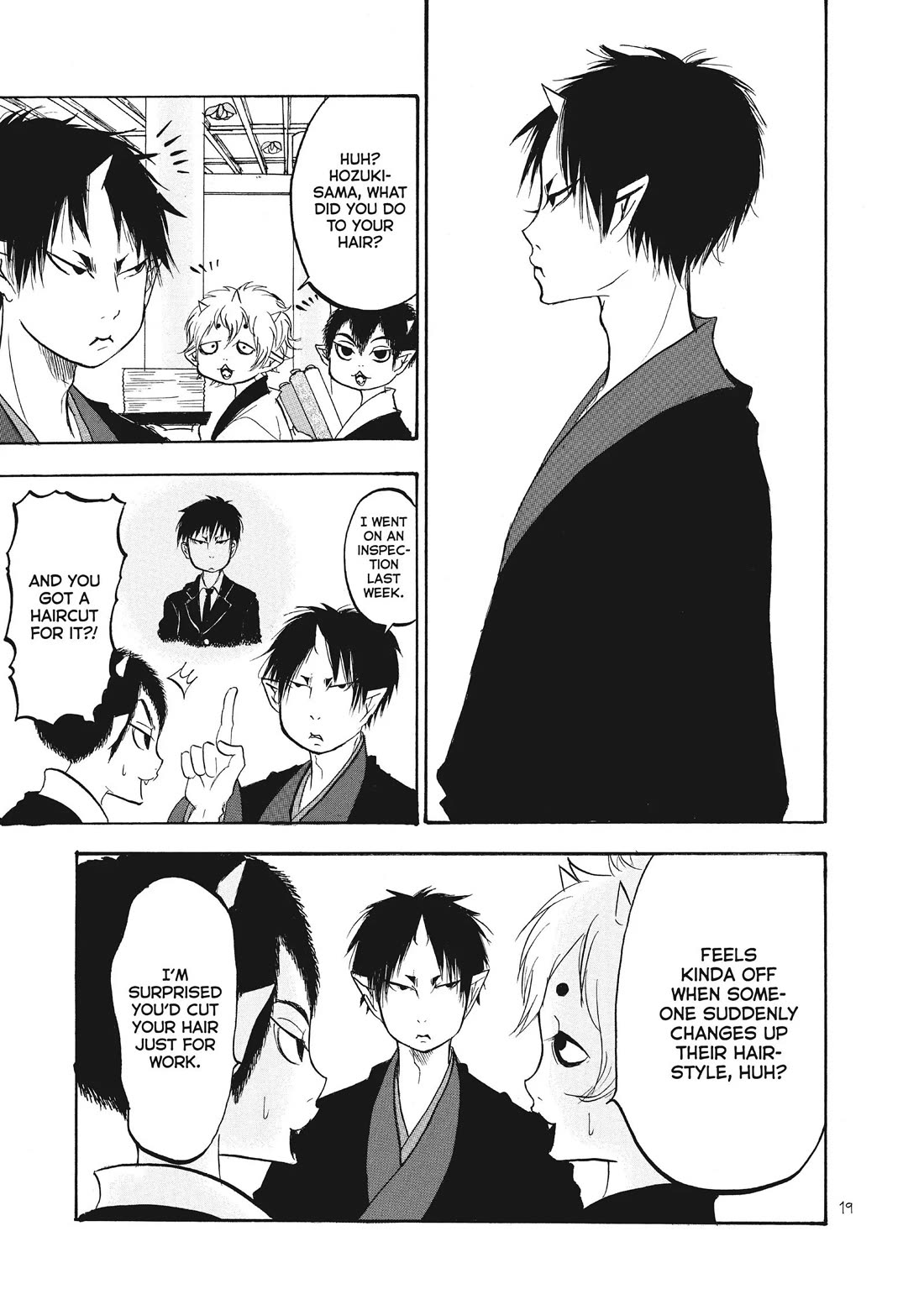 Hoozuki no Reitetsu Chapter 85 page 1 - Chapter 85