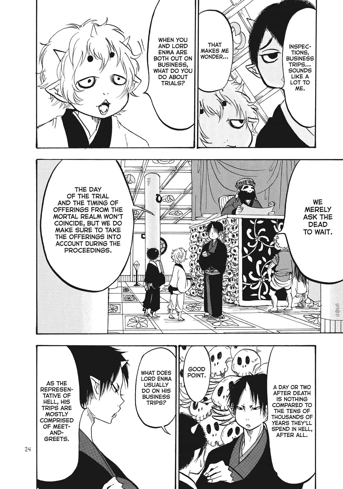 Hoozuki no Reitetsu Chapter 85 page 6 - Chapter 85