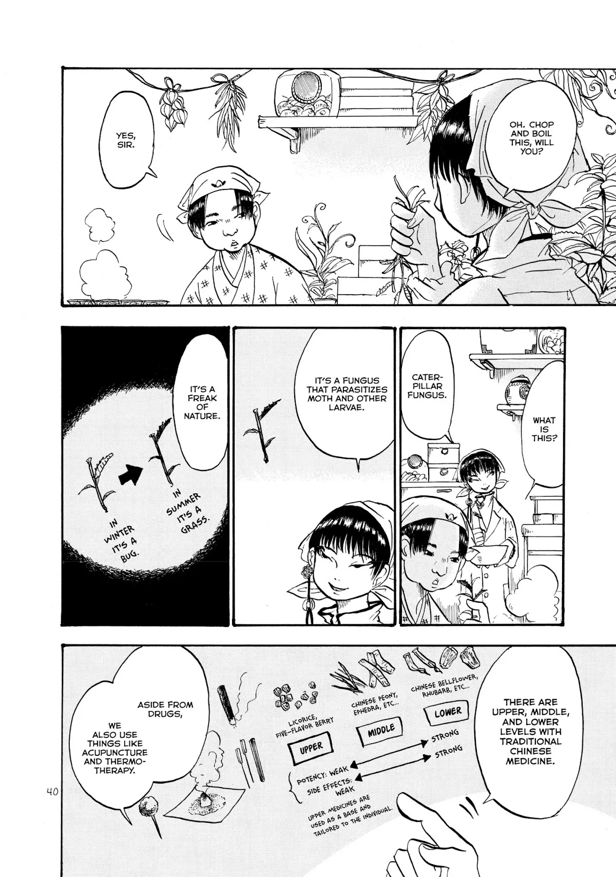 Hoozuki no Reitetsu Chapter 9 page 4 - Chapter 9: DUET OF THE DRAGON AND THE TIGER