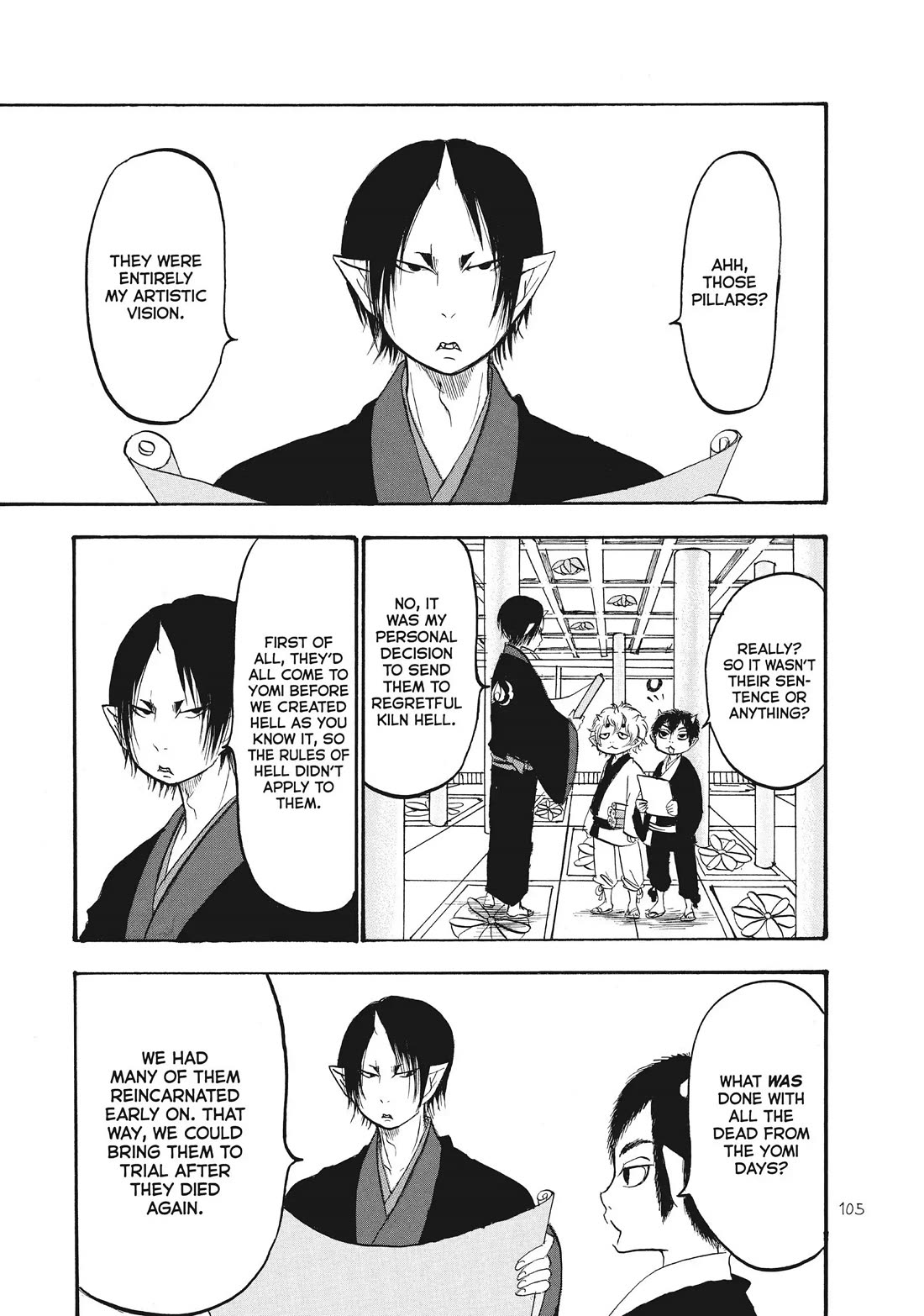 Hoozuki no Reitetsu Chapter 90 page 3 - Chapter 90