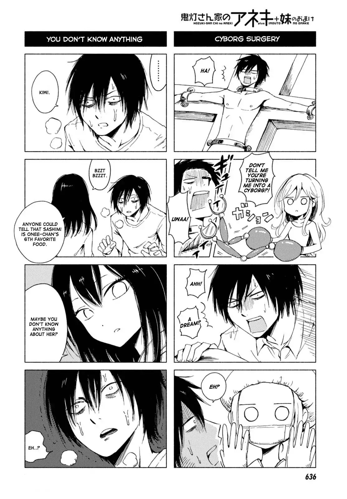 Hoozuki-san Chi no Aneki + Imouto Chapter 123.4 page 4 - Chapter 123.4