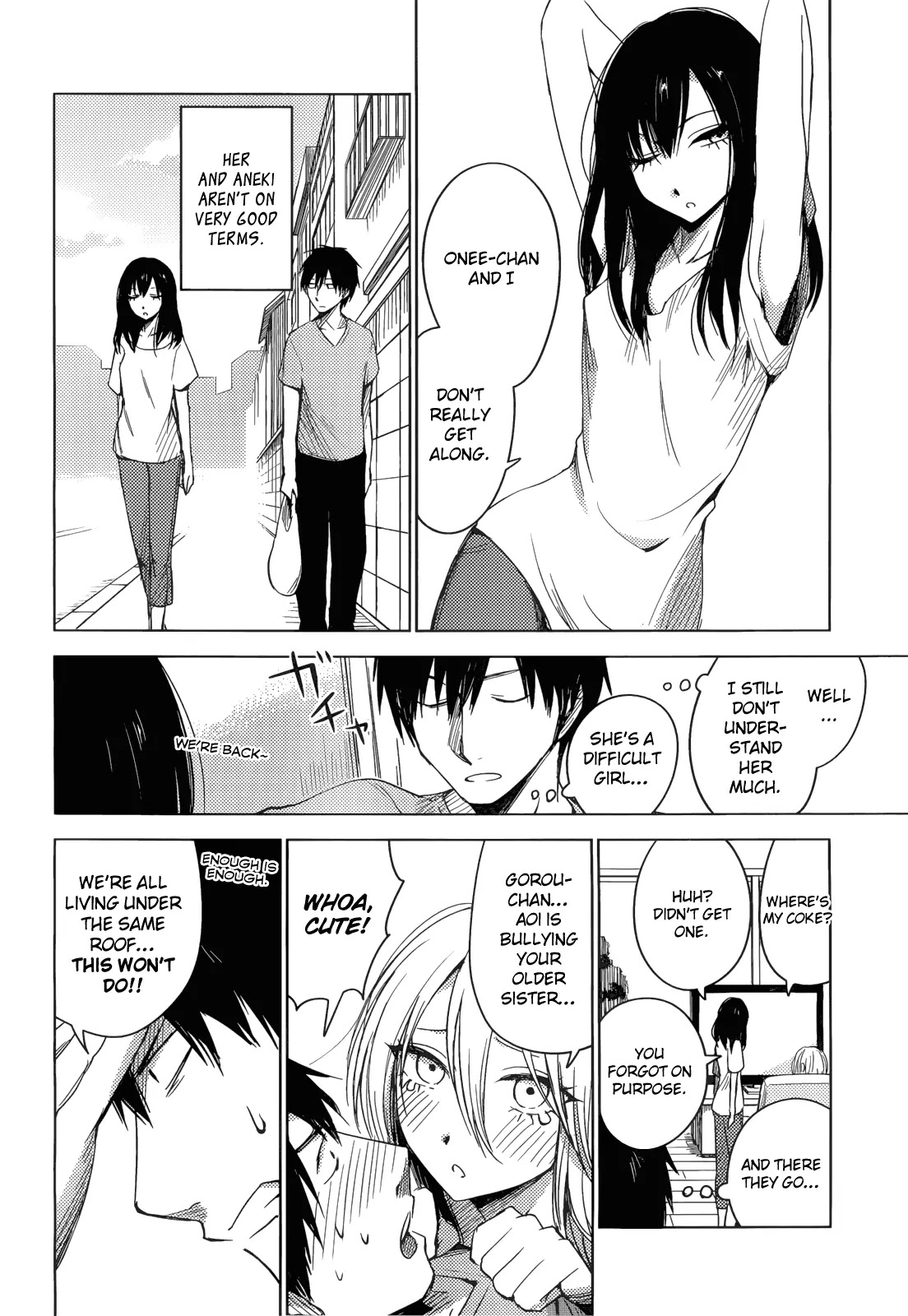 Hoozuki-san Chi no Aneki + Imouto Chapter 3 page 6 - Chapter 3