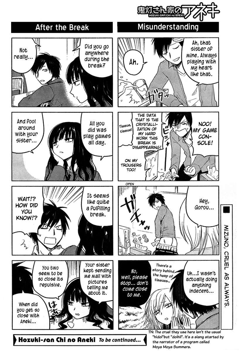 Hoozuki-san Chi no Aneki Chapter 16 page 8 - Chapter 16