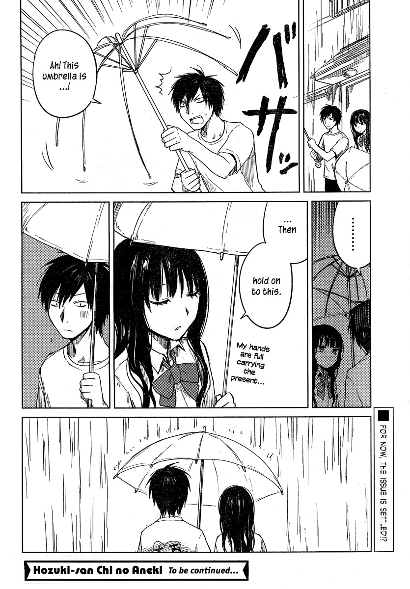 Hoozuki-san Chi no Aneki Chapter 18 page 18 - Chapter 18