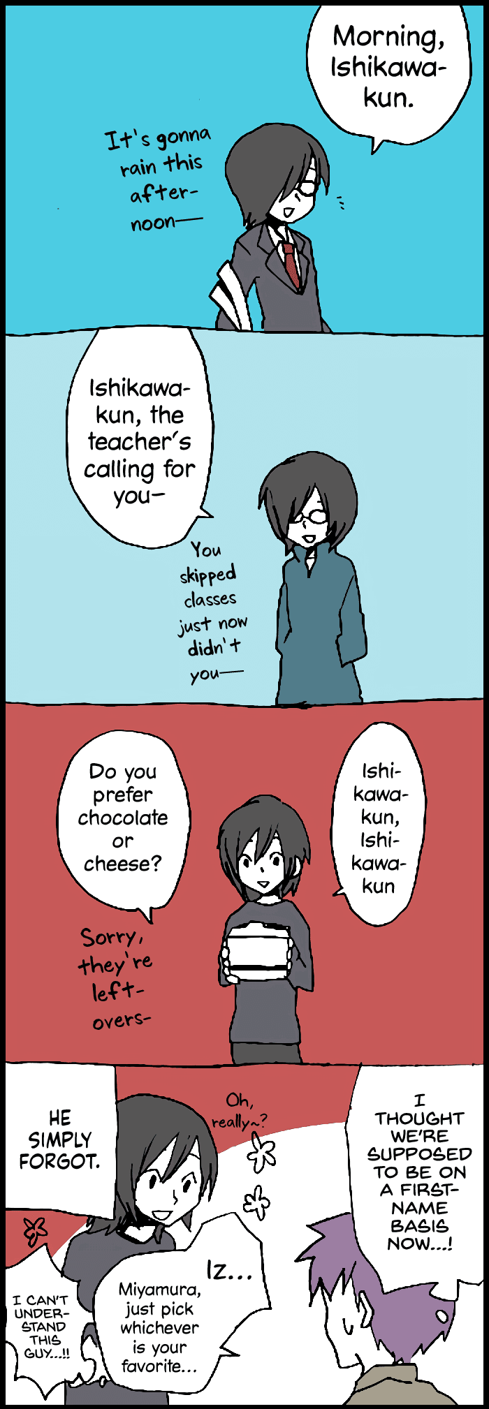 Hori-san to Miyamura-kun Chapter 11 page 17 - Chapter 11: Izumi Boy