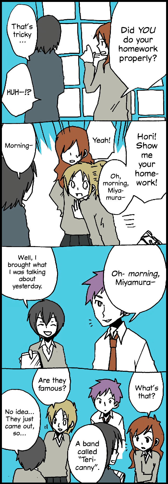 Hori-san to Miyamura-kun Chapter 11 page 6 - Chapter 11: Izumi Boy