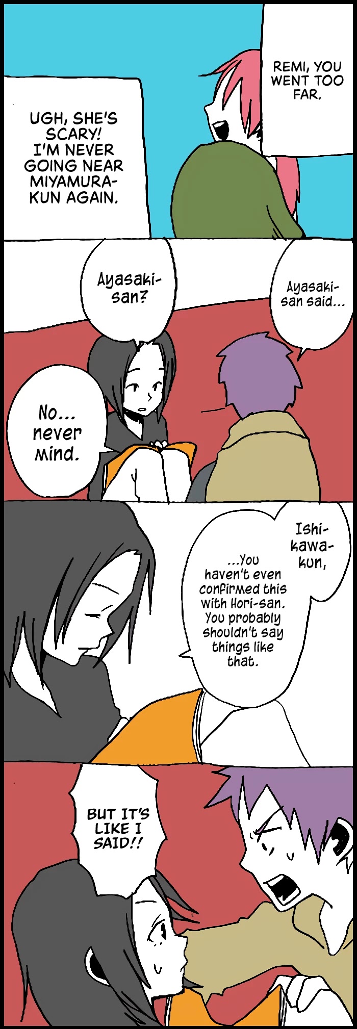 Hori-san to Miyamura-kun Chapter 14 page 11 - Chapter 14: A Stubbon Person