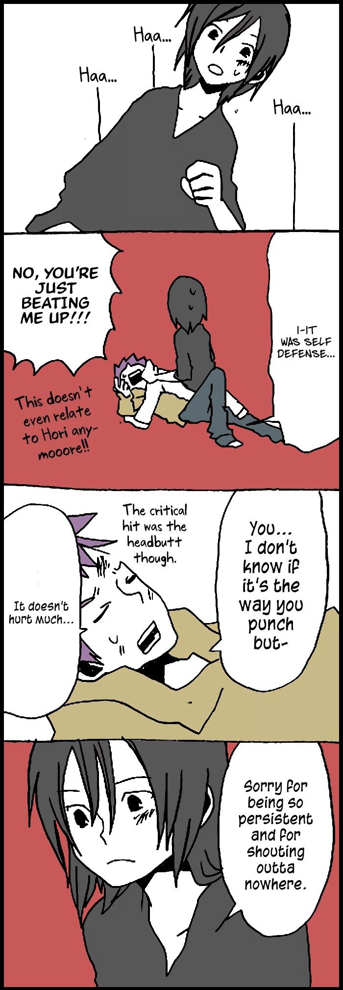Hori-san to Miyamura-kun Chapter 14 page 14 - Chapter 14: A Stubbon Person