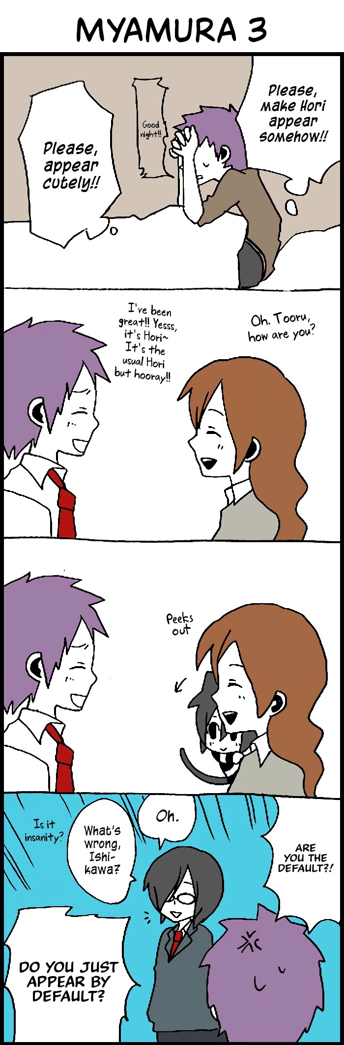 Hori-san to Miyamura-kun Chapter 14 page 20 - Chapter 14: A Stubbon Person