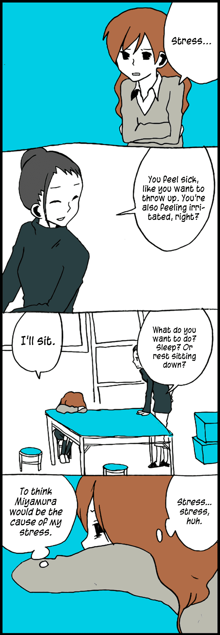 Hori-san to Miyamura-kun Chapter 16 page 7 - Chapter 16: I'm Okay