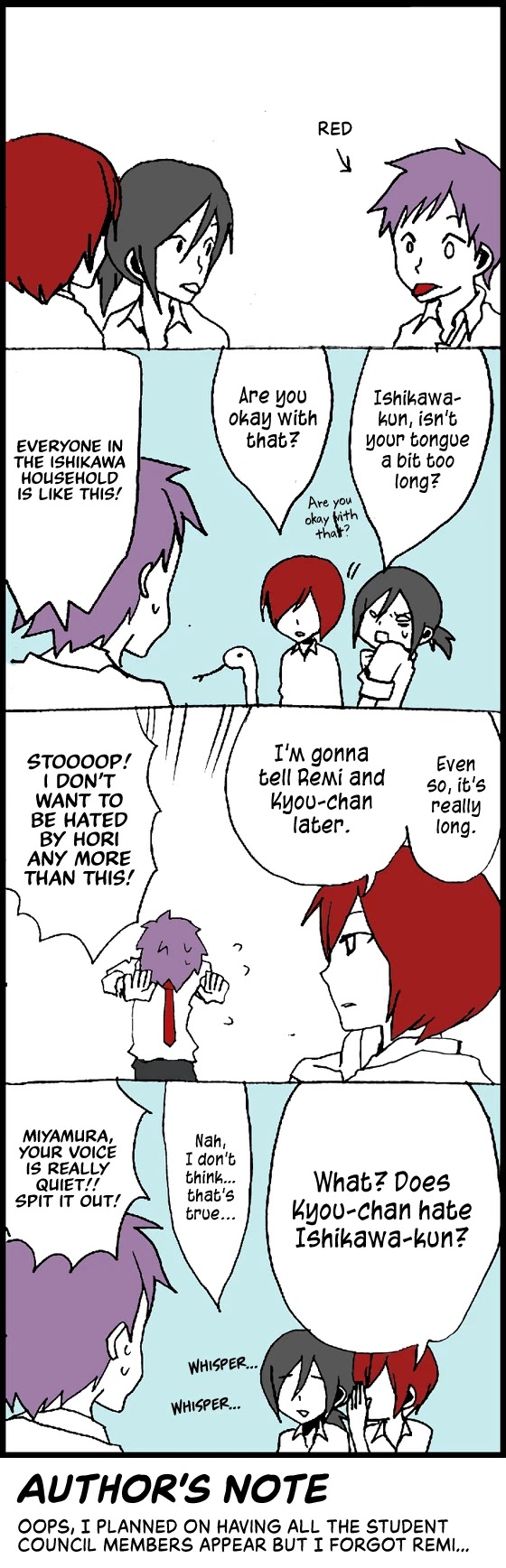 Hori-san to Miyamura-kun Chapter 19 page 14 - Chapter 19
