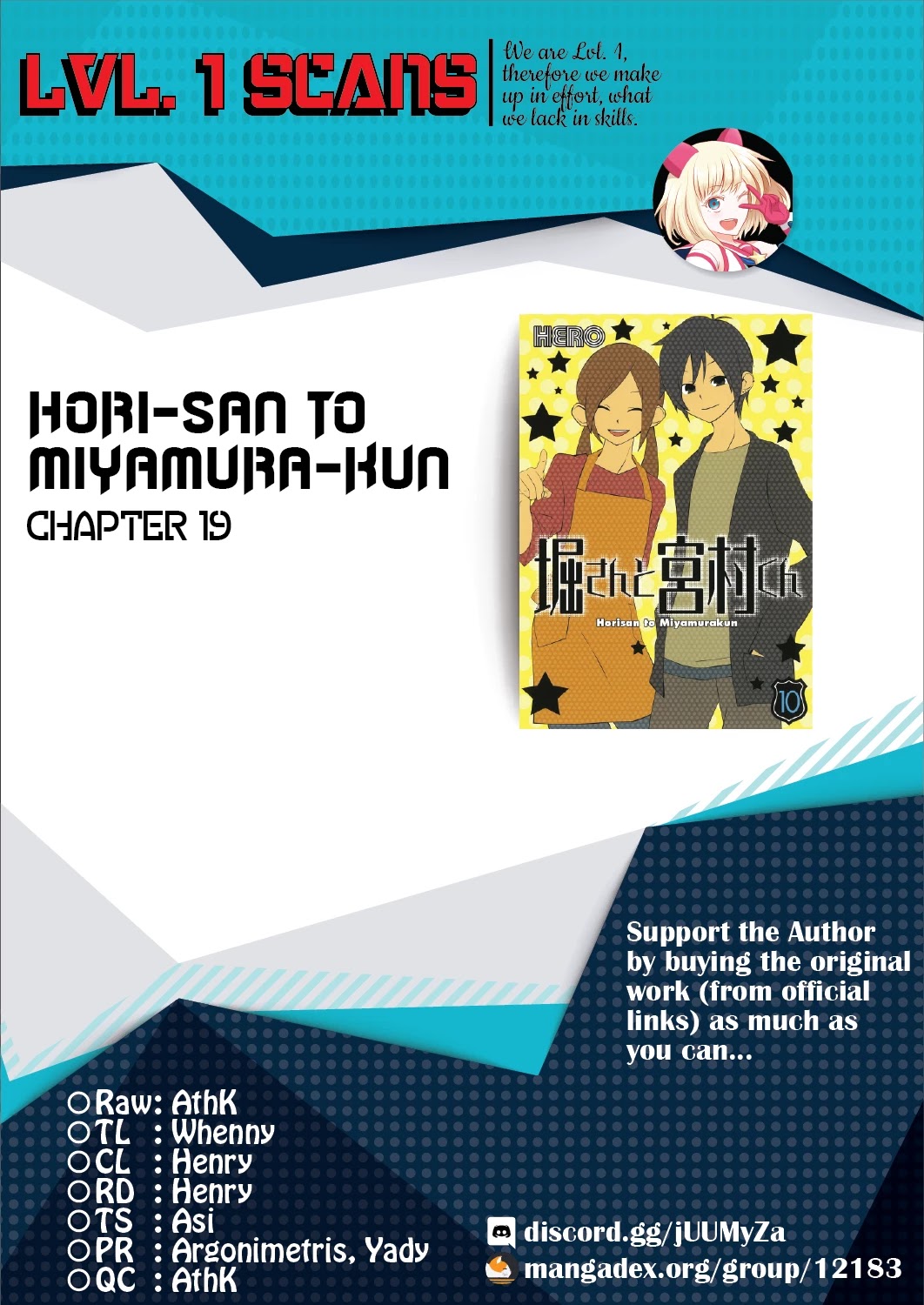 Hori-san to Miyamura-kun Chapter 19 page 17 - Chapter 19