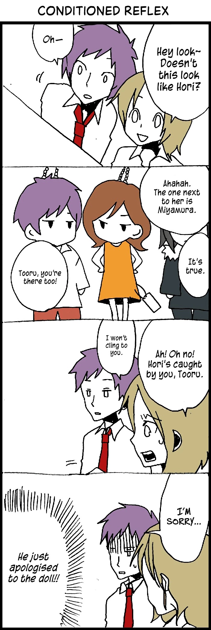 Hori-san to Miyamura-kun Chapter 21 page 15 - Chapter 21: Teasing
