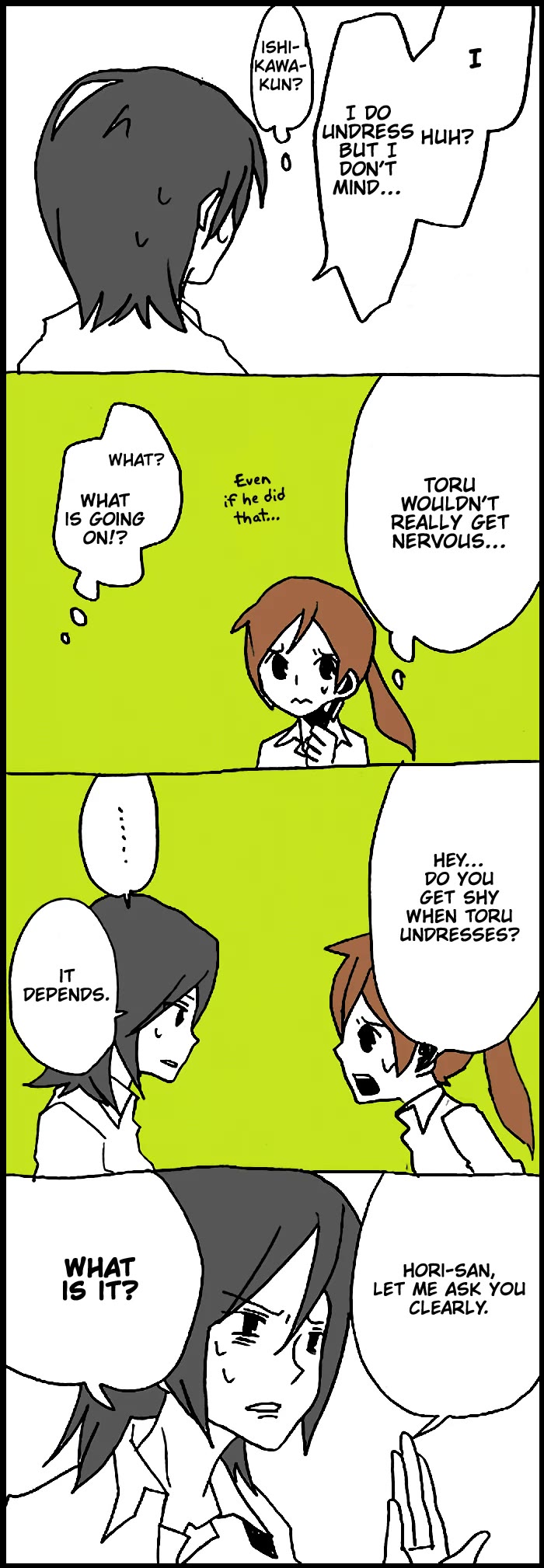 Hori-san to Miyamura-kun Chapter 23 page 10 - Chapter 23: Protection