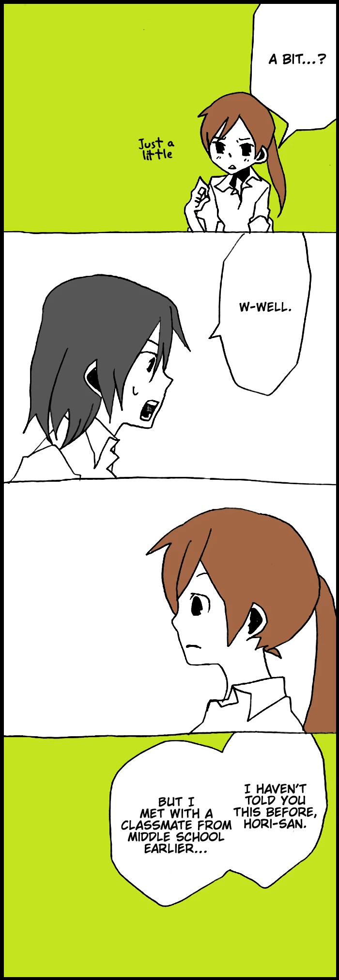 Hori-san to Miyamura-kun Chapter 23 page 14 - Chapter 23: Protection