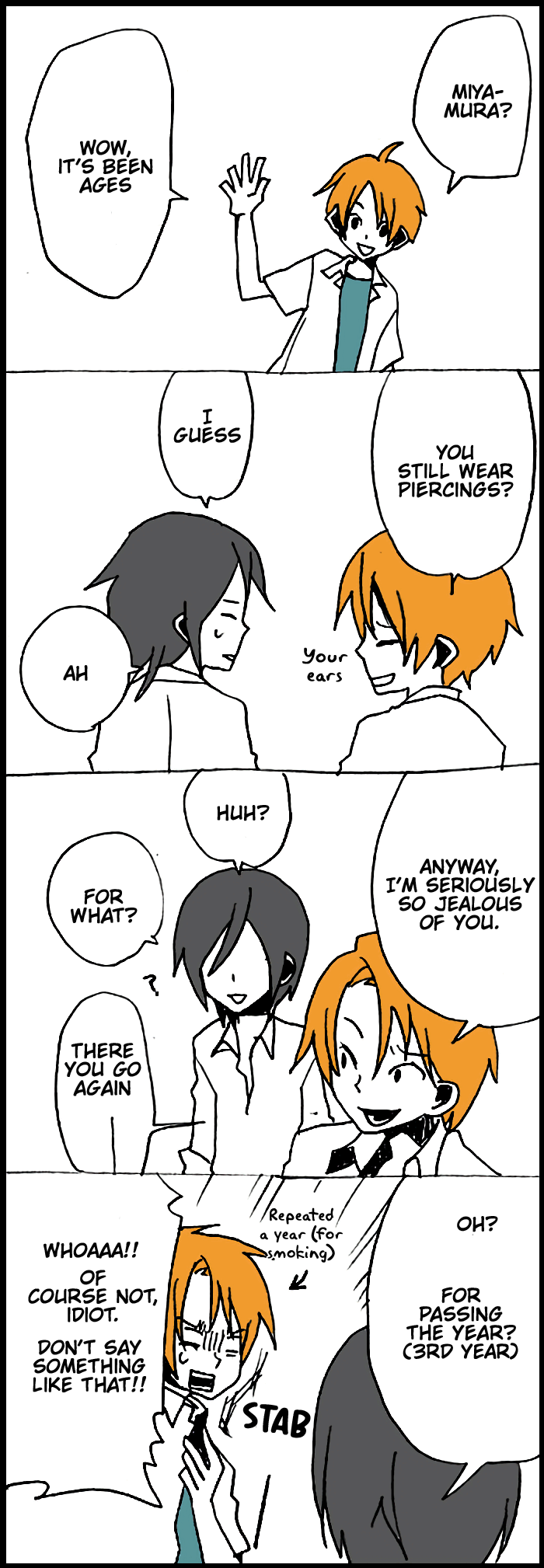 Hori-san to Miyamura-kun Chapter 23 page 15 - Chapter 23: Protection
