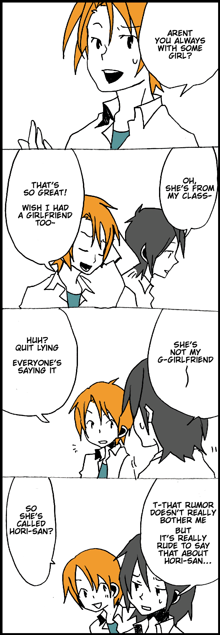 Hori-san to Miyamura-kun Chapter 23 page 16 - Chapter 23: Protection