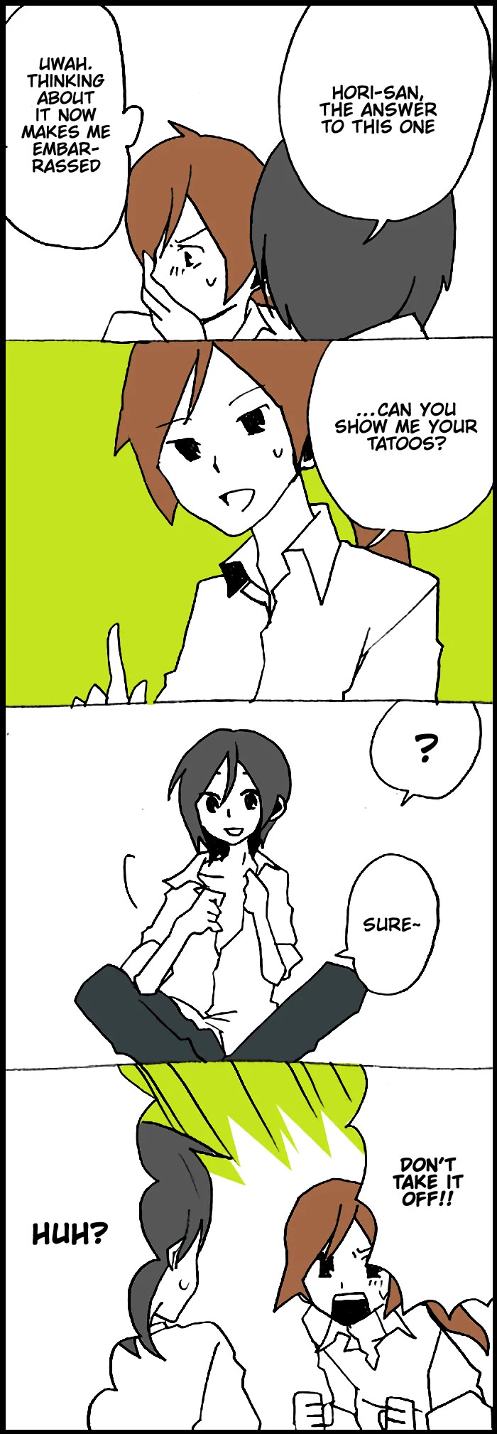Hori-san to Miyamura-kun Chapter 23 page 8 - Chapter 23: Protection