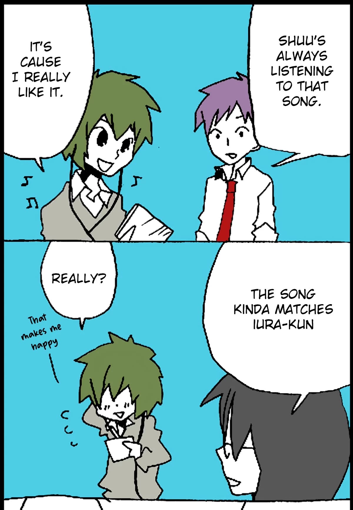 Hori-san to Miyamura-kun Chapter 24.5 page 1 - Chapter 24.5: Tsunami / Nyangoku / The Gaze of Distrust / Nightmare