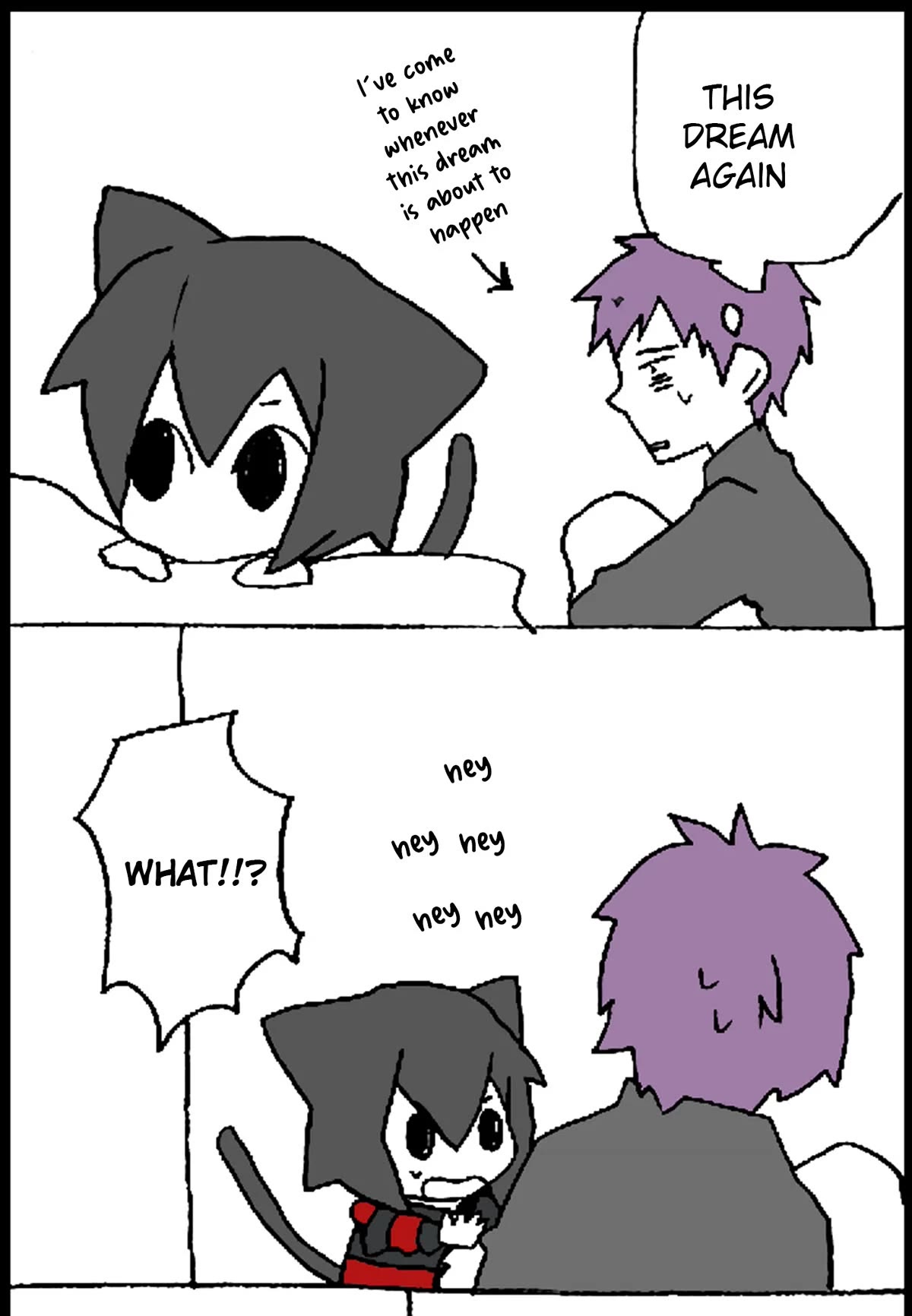 Hori-san to Miyamura-kun Chapter 24.5 page 3 - Chapter 24.5: Tsunami / Nyangoku / The Gaze of Distrust / Nightmare