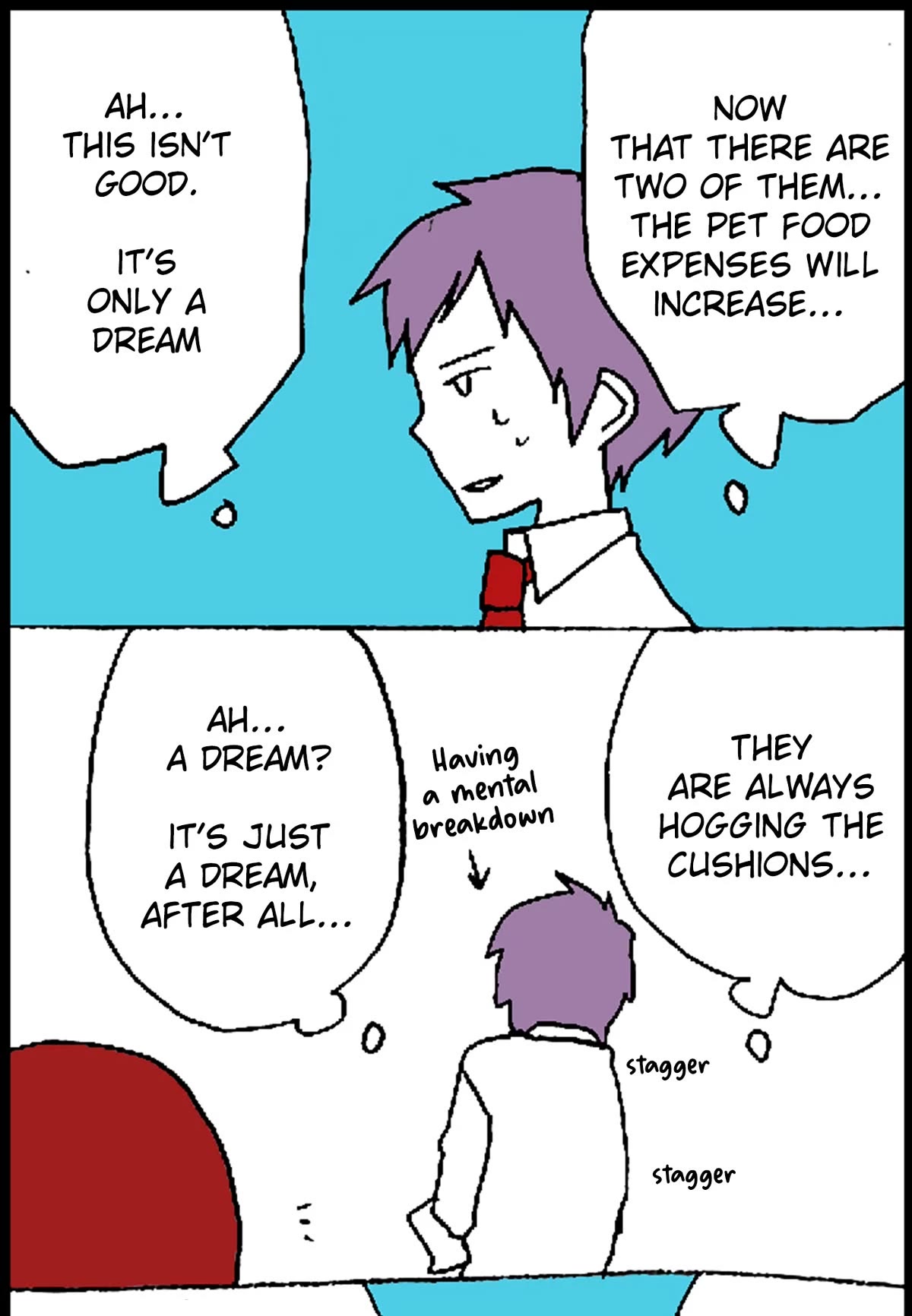 Hori-san to Miyamura-kun Chapter 24.5 page 5 - Chapter 24.5: Tsunami / Nyangoku / The Gaze of Distrust / Nightmare
