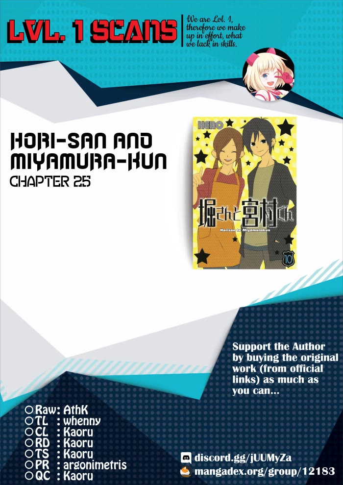Hori-san to Miyamura-kun Chapter 25 page 9 - Chapter 25: Pachikou