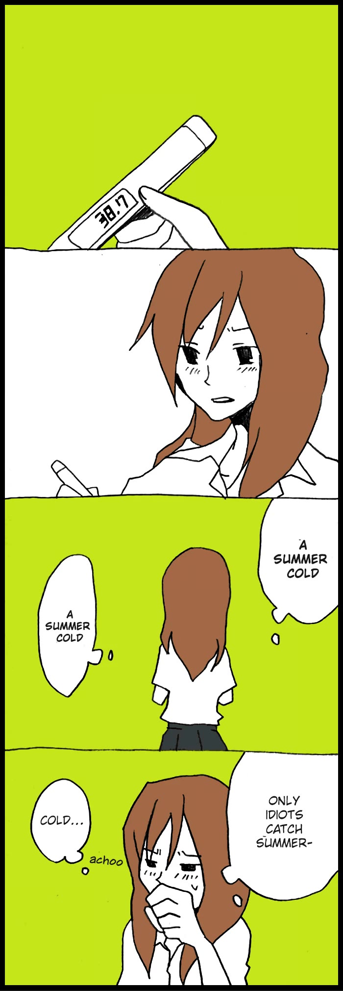 Hori-san to Miyamura-kun Chapter 26 page 1 - Chapter 26: Summer Cold