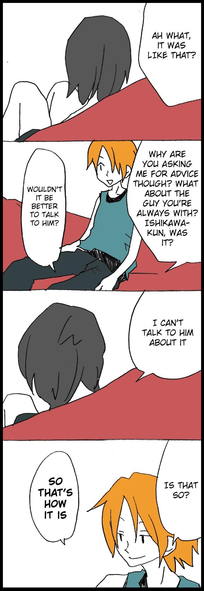 Hori-san to Miyamura-kun Chapter 27 page 7 - Chapter 27: SOS