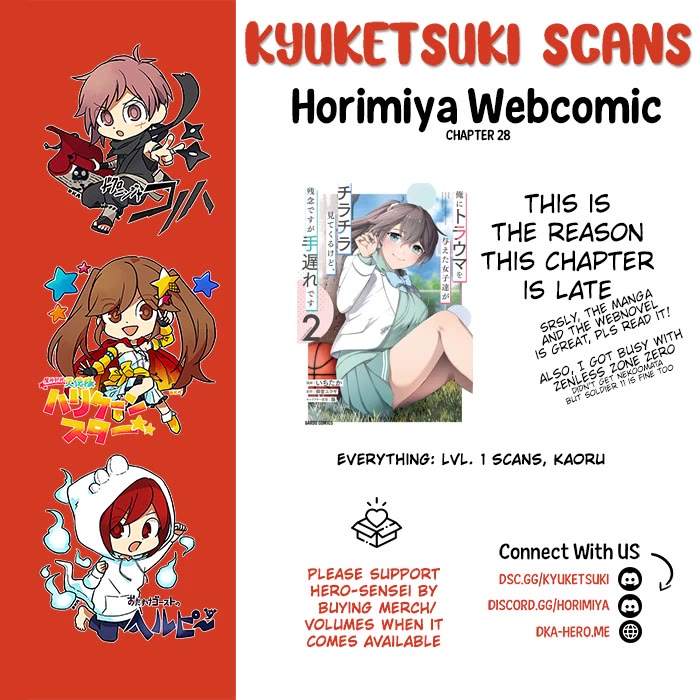 Hori-san to Miyamura-kun Chapter 28 page 18 - Chapter 28: Kilogram